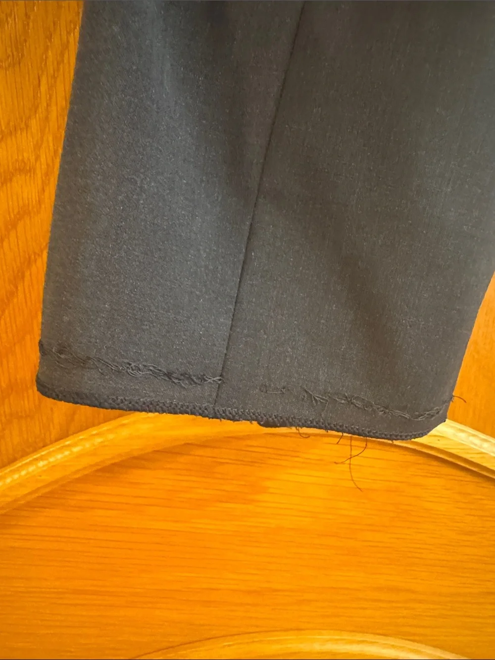 BONOBOS Jetsetter Slim Fit Stretch Italian Wool Suit 38S / 31 Dark Charcoal Gray